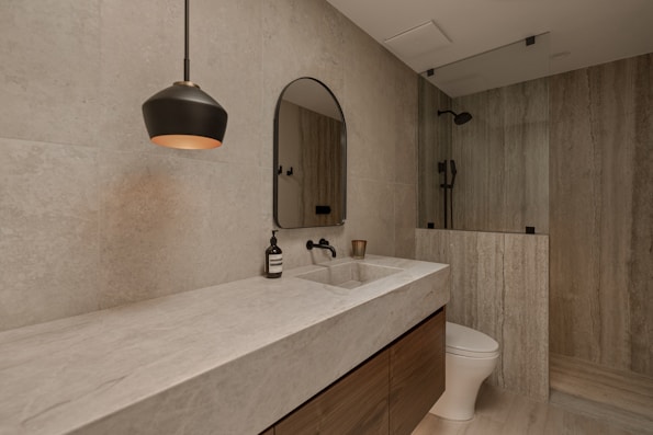 Phú Yên Black Granite Slab application 2