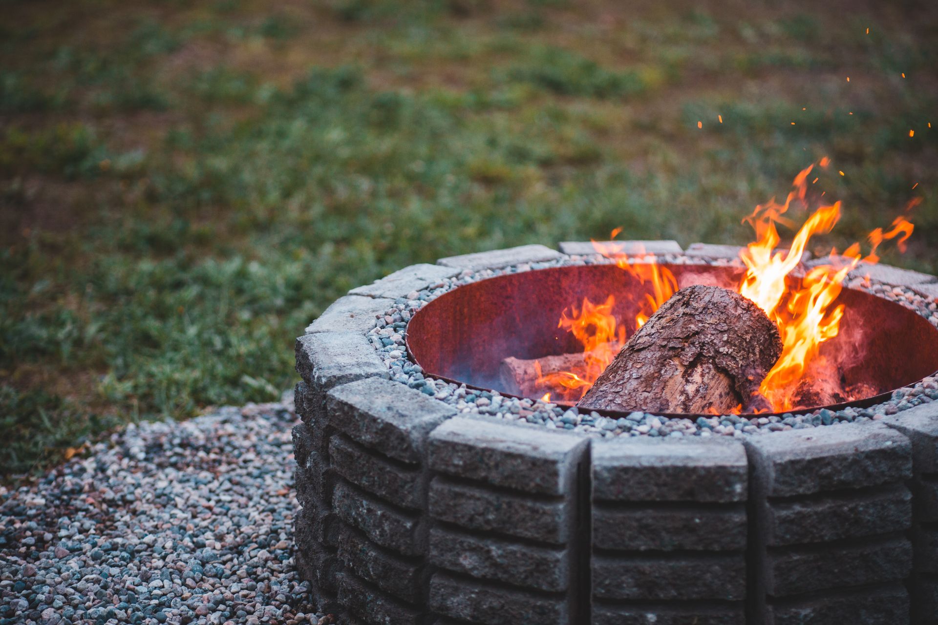 Stone Fire Pit application 4
