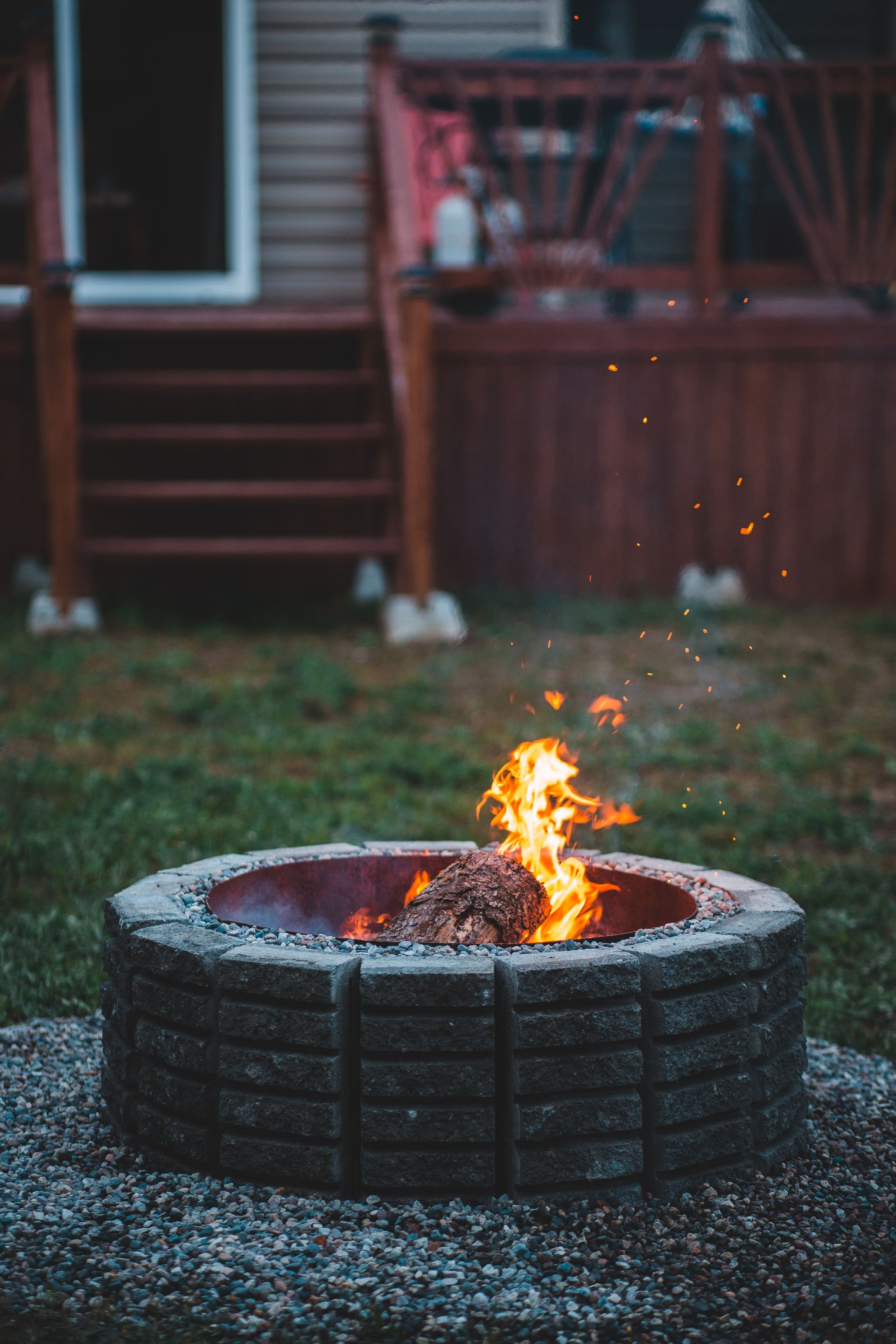 Stone Fire Pit application 3