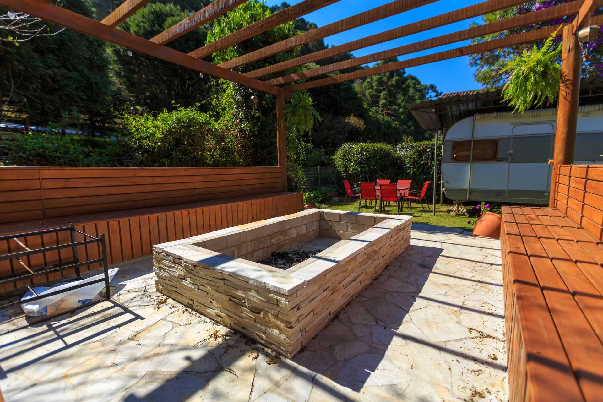 Stone Fire Pit application 1